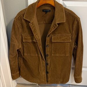 Banana Republic women’s Tan Corduroy Shirt Jacket
